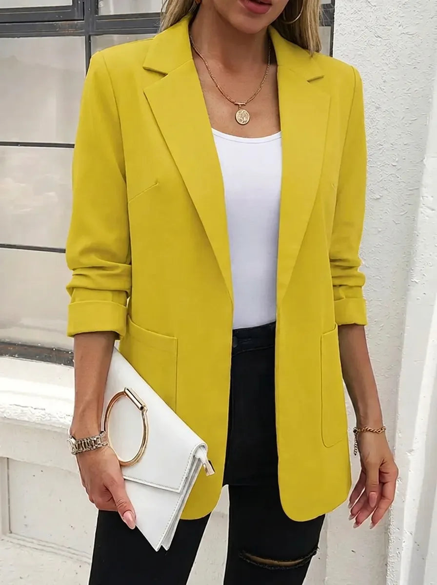 Elena | Schicker Lässiger Blazer für Damen mit 3/4-Ärmeln