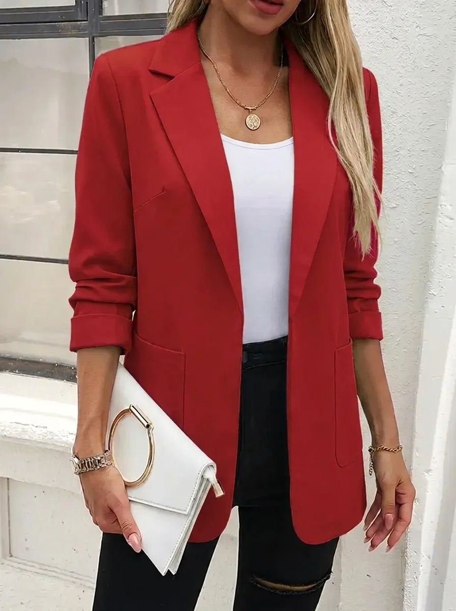 Elena | Schicker Lässiger Blazer für Damen mit 3/4-Ärmeln