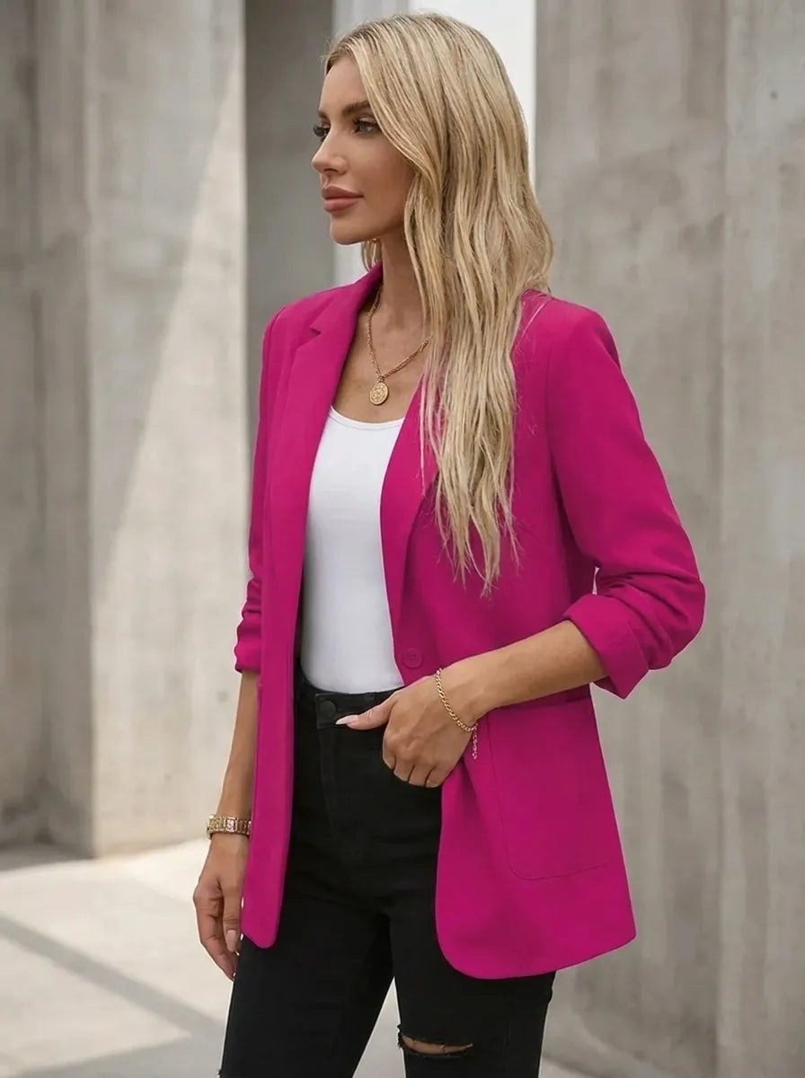 Elena | Schicker Lässiger Blazer für Damen mit 3/4-Ärmeln
