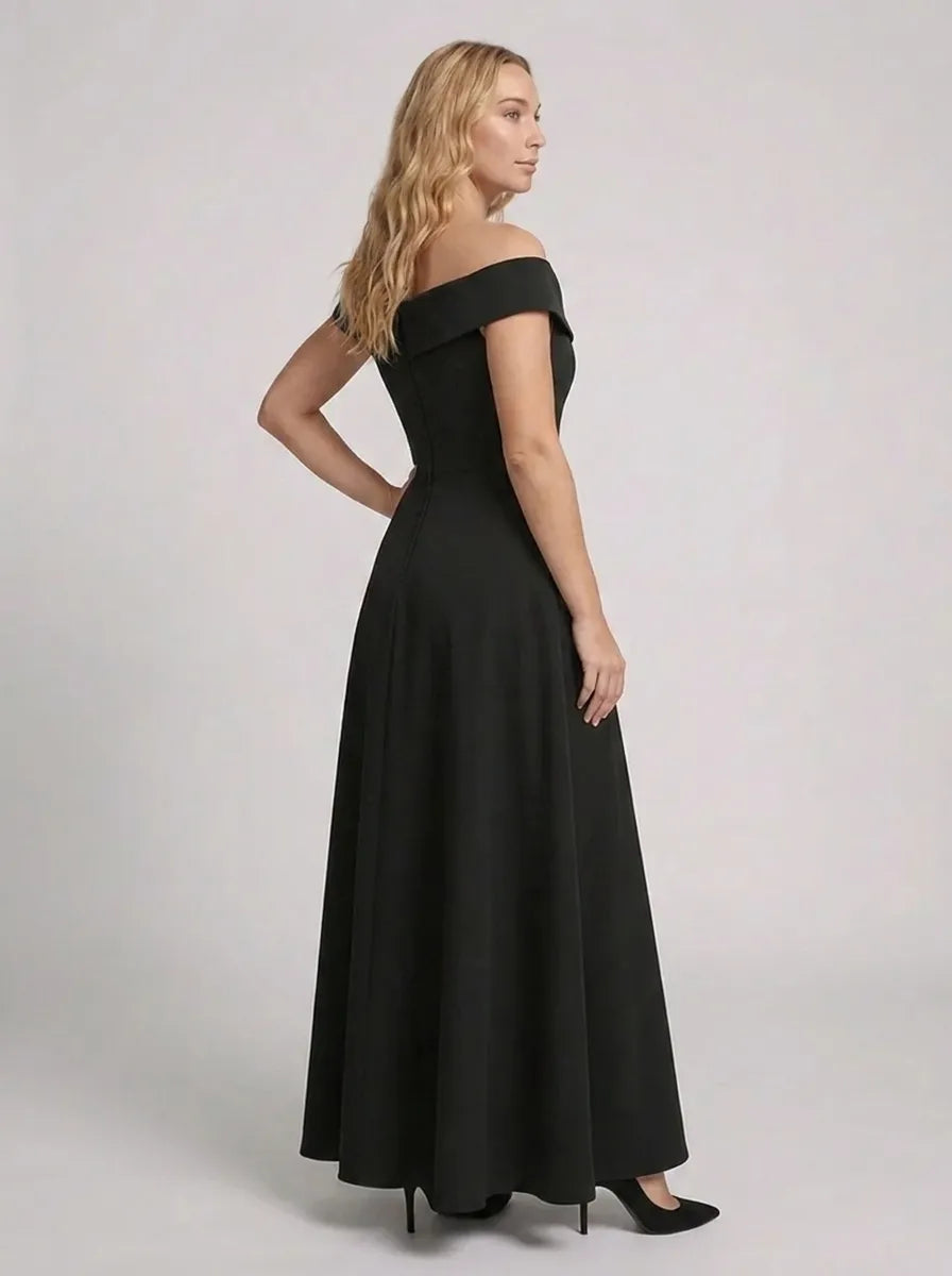 Frieda | Damen Maxikleid im Off-Shoulder-Stil