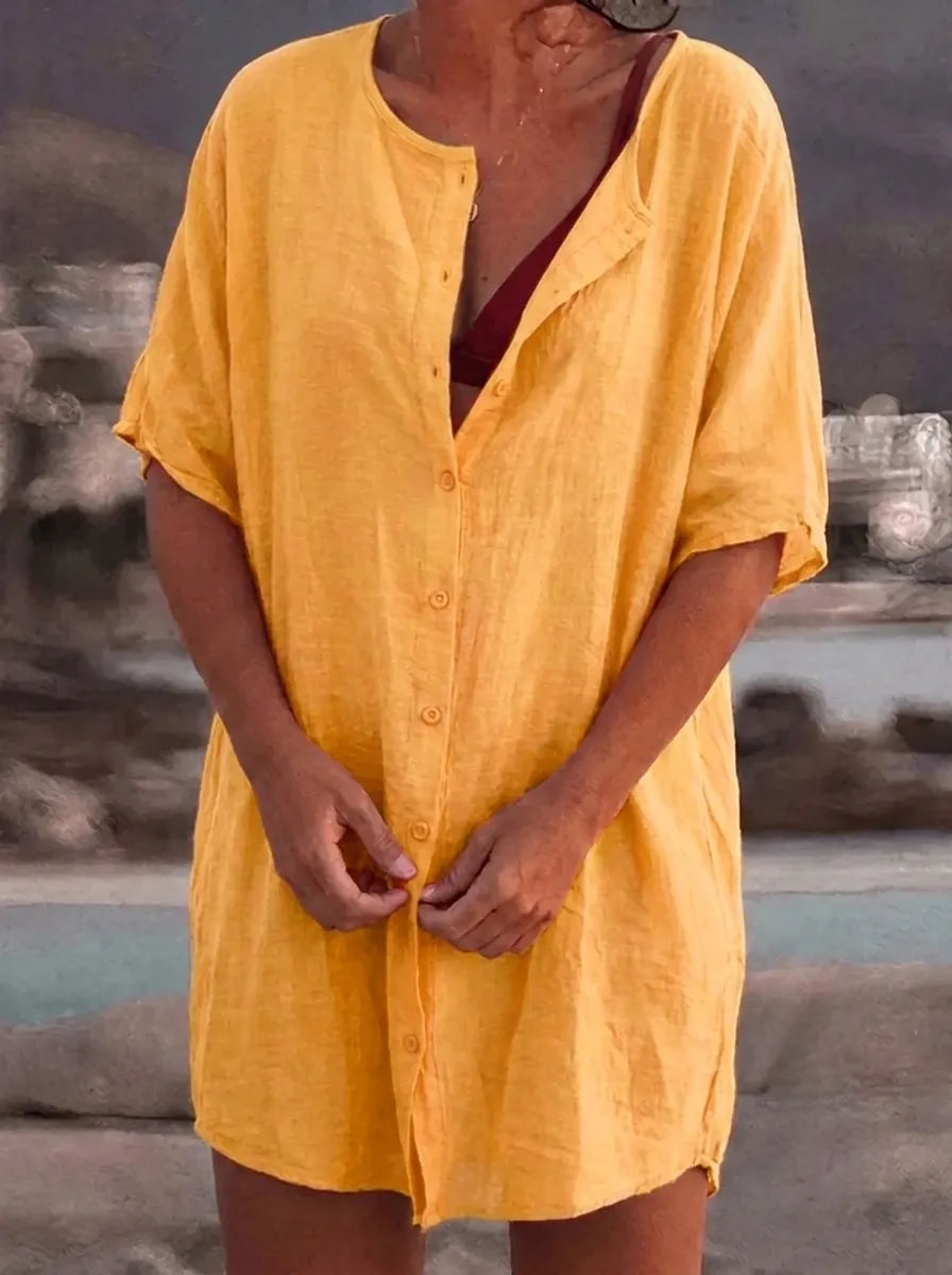 COSTA | Leichtes Kleid mit langen Ärmeln