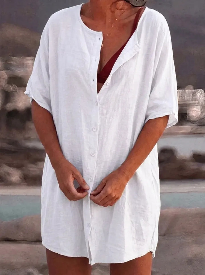 COSTA | Leichtes Kleid mit langen Ärmeln