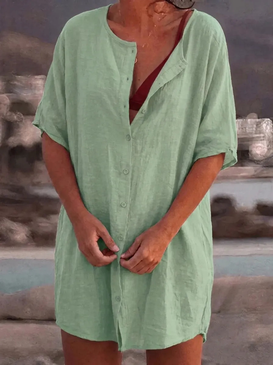 COSTA | Leichtes Kleid mit langen Ärmeln
