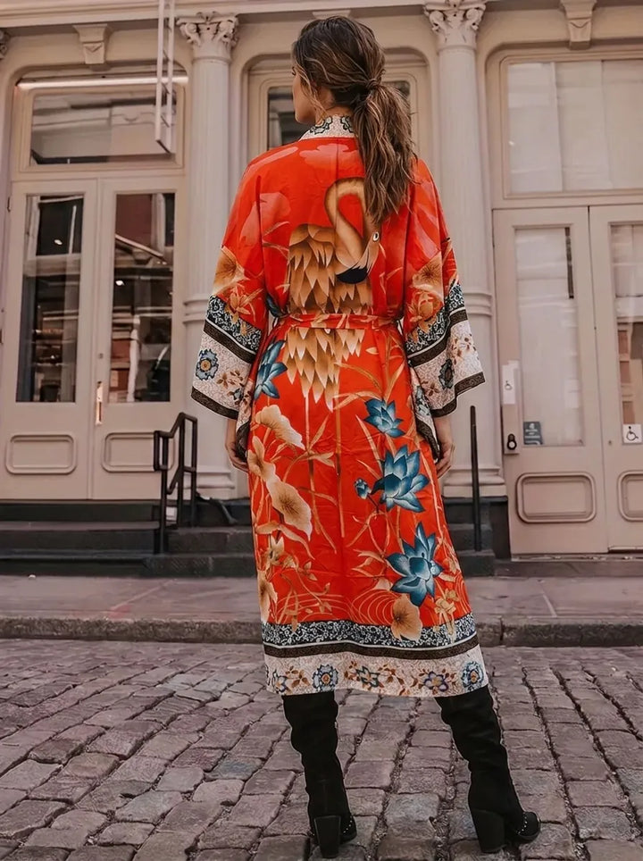 Elena | Damen Maxi-Kimono