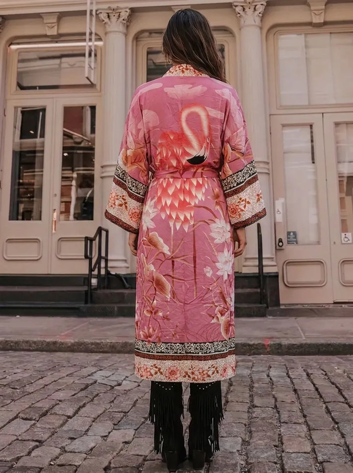 Elena | Damen Maxi-Kimono