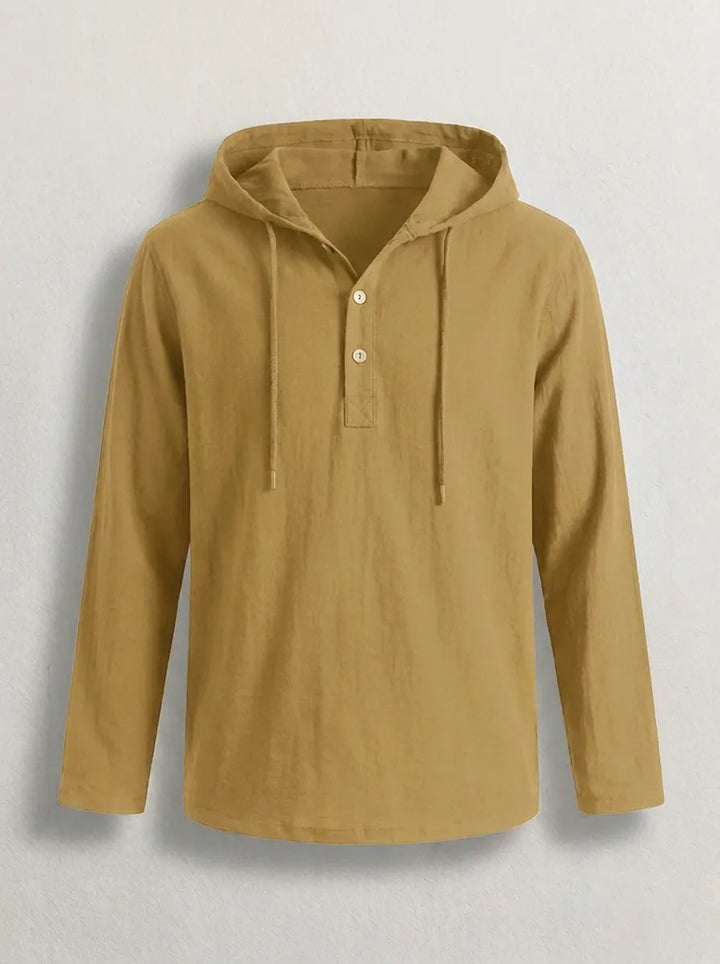 Fabio | Luxus Hoodie für Herren mit Kapuze und langen Ärmeln