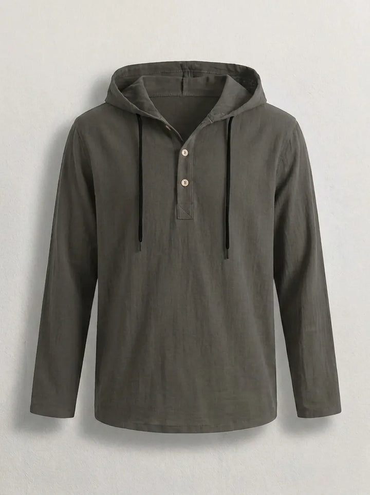 Fabio | Luxus Hoodie für Herren mit Kapuze und langen Ärmeln