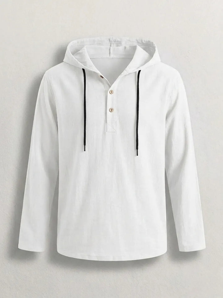 Fabio | Luxus Hoodie für Herren mit Kapuze und langen Ärmeln