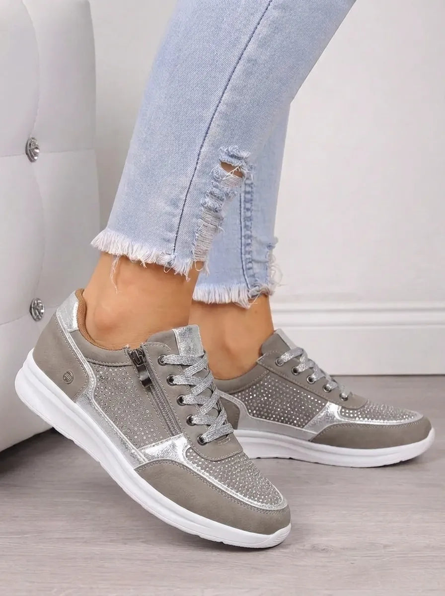 GABBOR Orthopädische Turnschuhe für Damen mit Reißverschluss