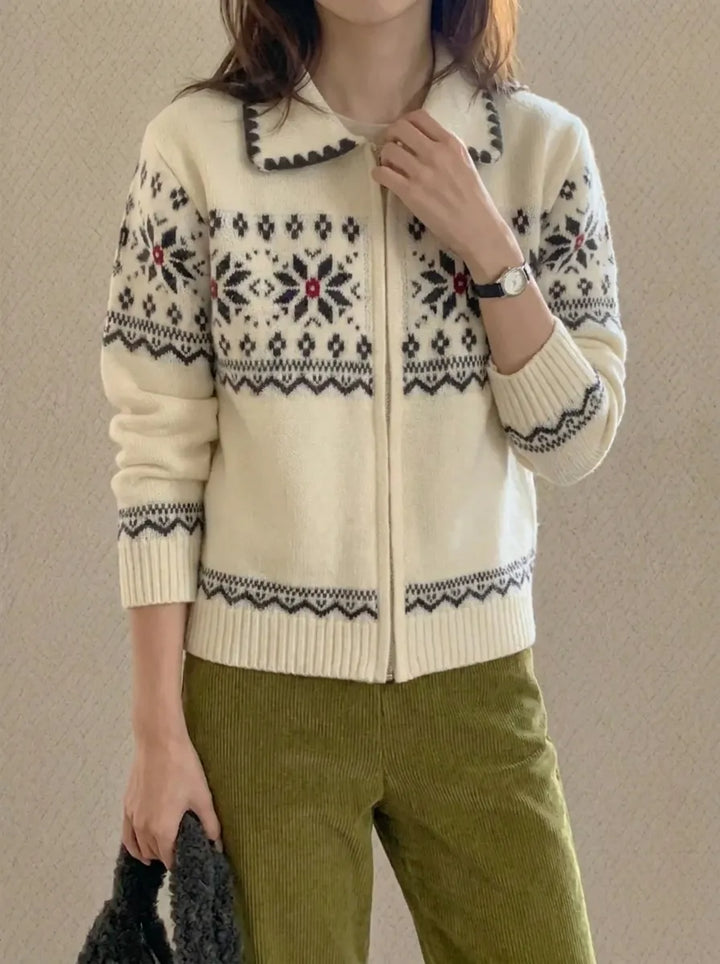 Cair | Pullover für Damen mit Knopfleiste aus e und langen Ärmeln