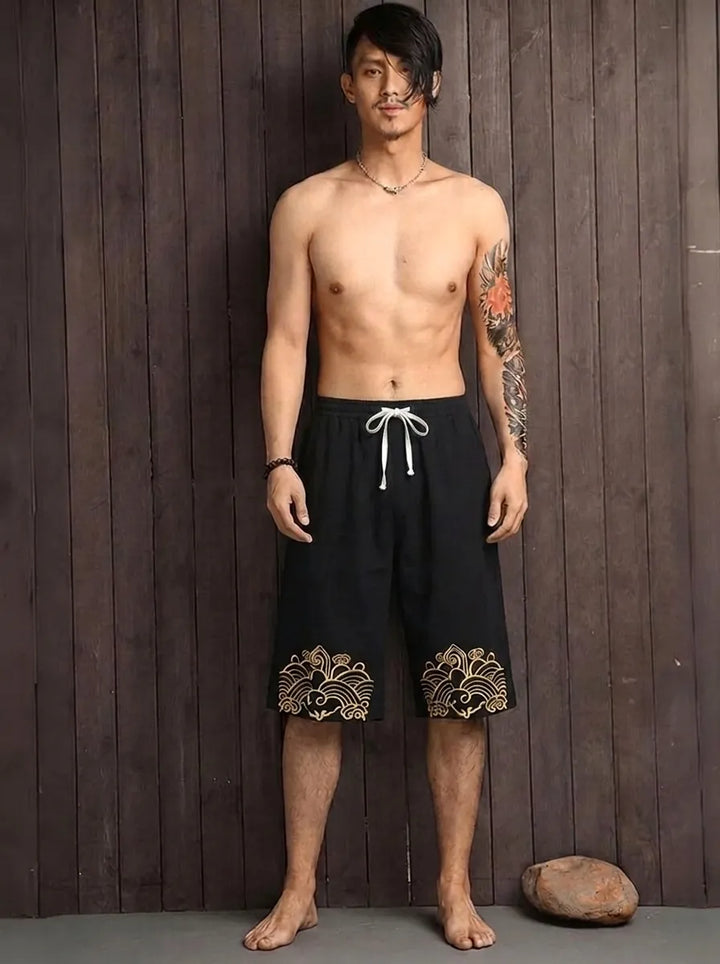 Benjamin | Japanische Komfort-Shorts für Herren