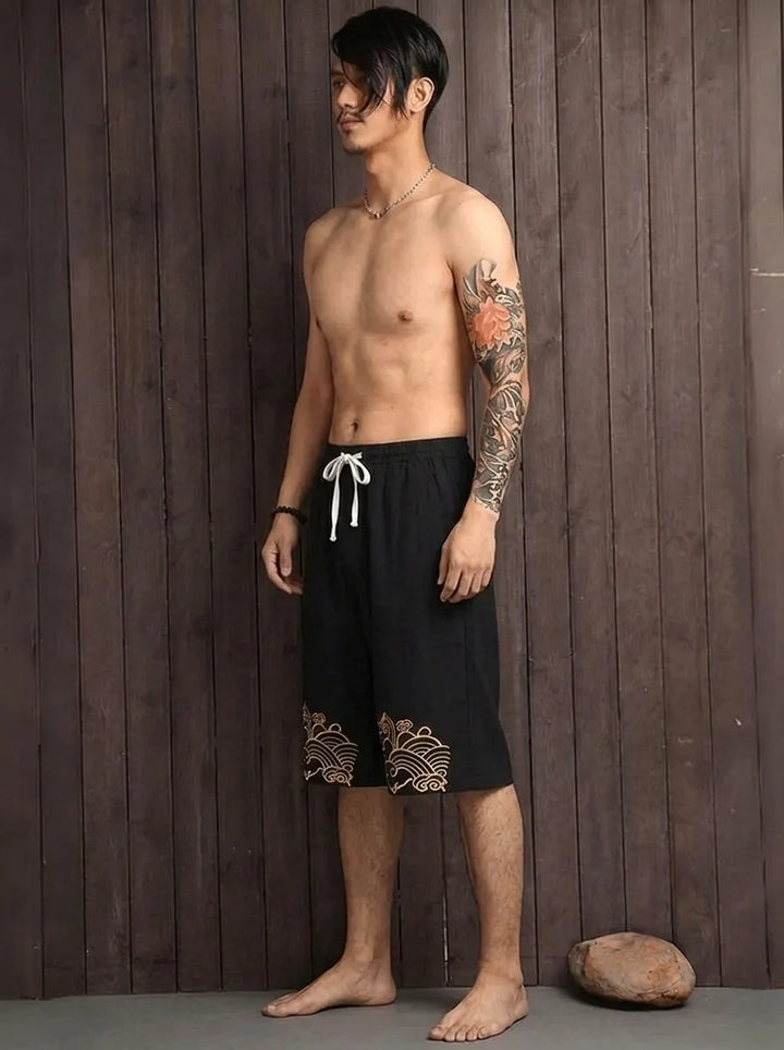 Benjamin | Japanische Komfort-Shorts für Herren
