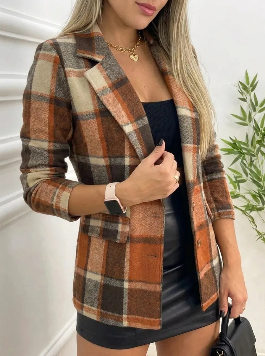 Stella | Eleganter und Stilvoller Blazer für Damen mit V-Ausschnitt