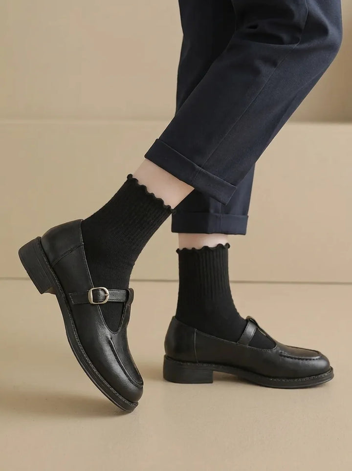 Zhelynne | Orthopädische Mary Jane Schuhe für Damen mit quadrater Zehenform