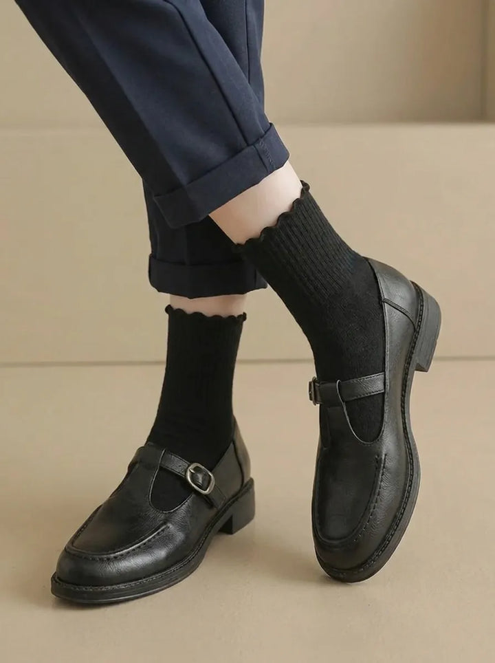 Zhelynne | Orthopädische Mary Jane Schuhe für Damen mit quadrater Zehenform