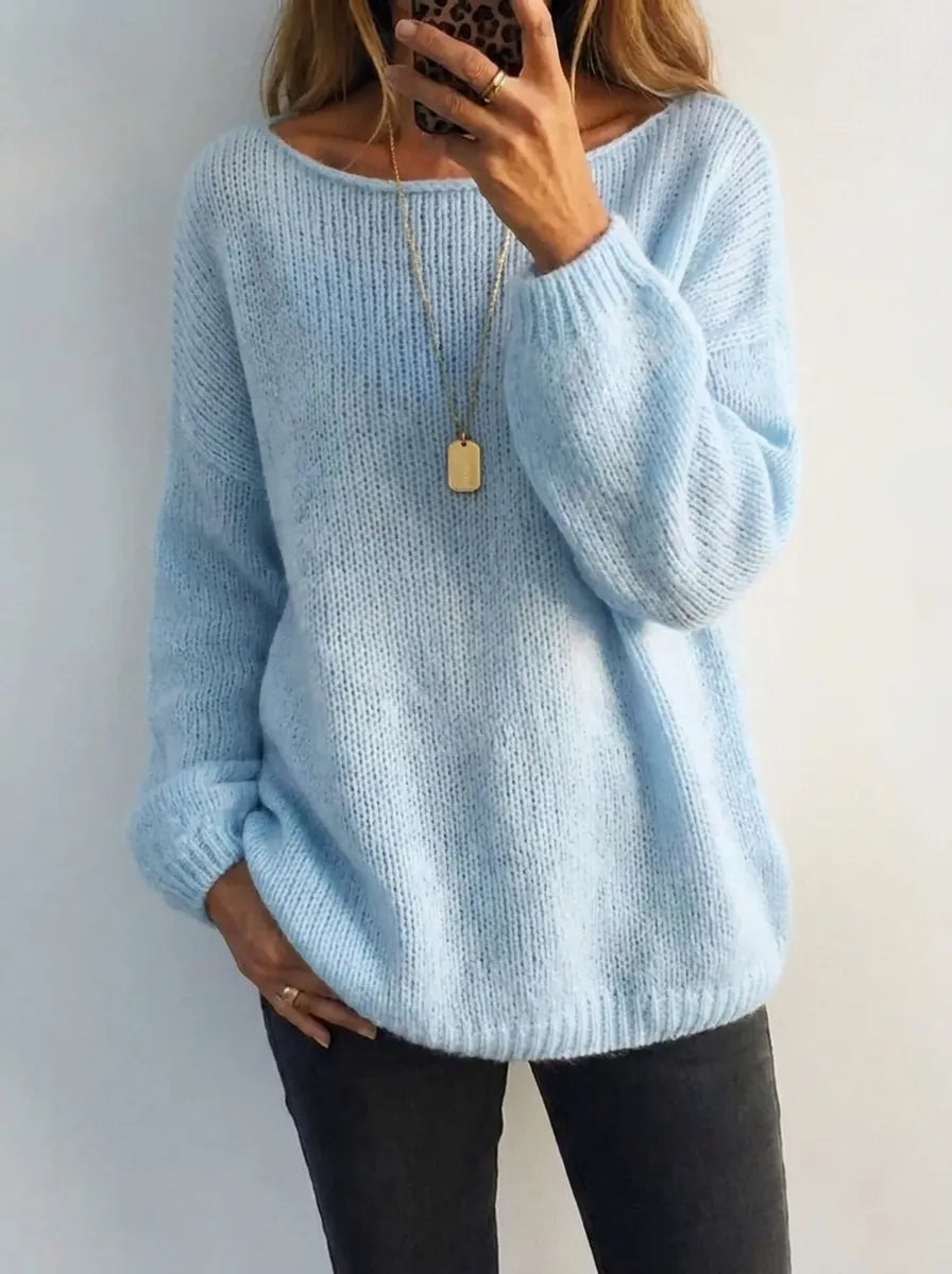 Susanna | Lässiger und Modischer Pullover für Damen mit Rundhalsausschnitt