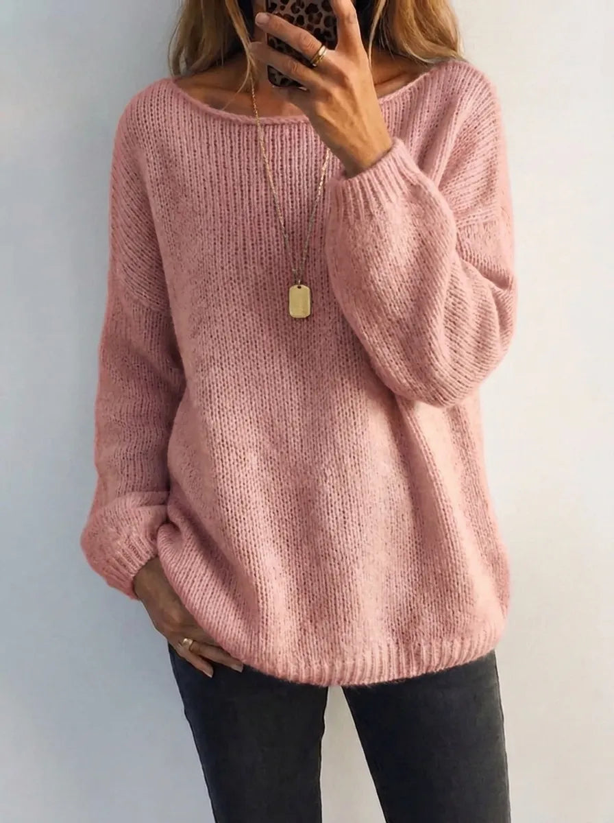 Susanna | Lässiger und Modischer Pullover für Damen mit Rundhalsausschnitt