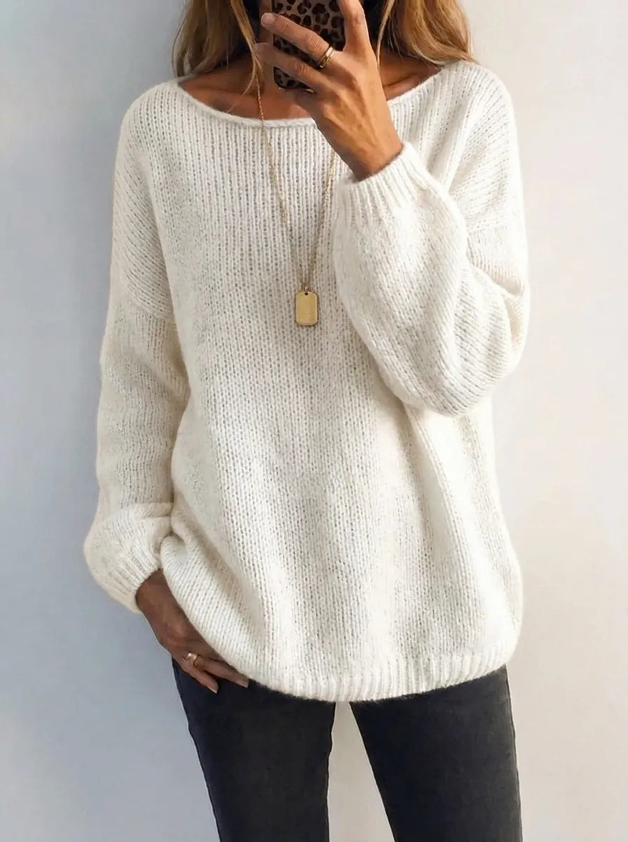 Susanna | Lässiger und Modischer Pullover für Damen mit Rundhalsausschnitt