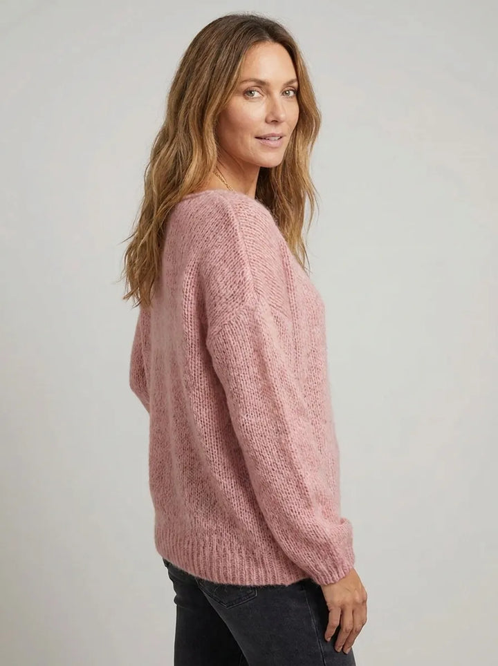 Susanna | Lässiger und Modischer Pullover für Damen mit Rundhalsausschnitt