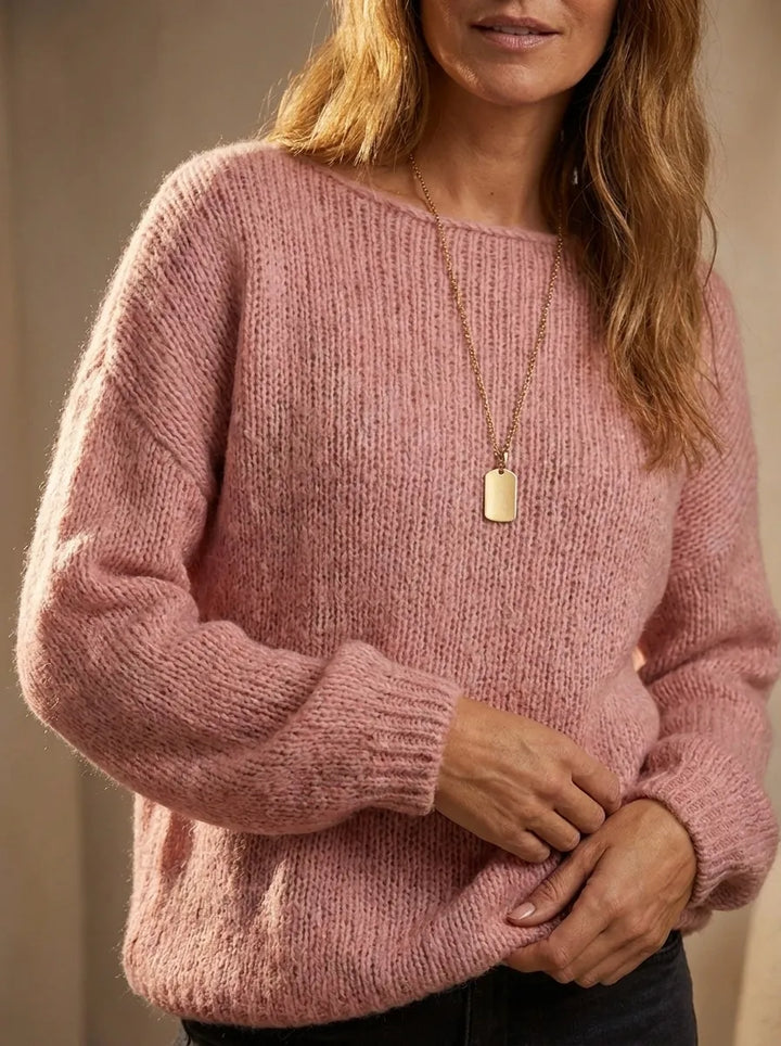 Susanna | Lässiger und Modischer Pullover für Damen mit Rundhalsausschnitt