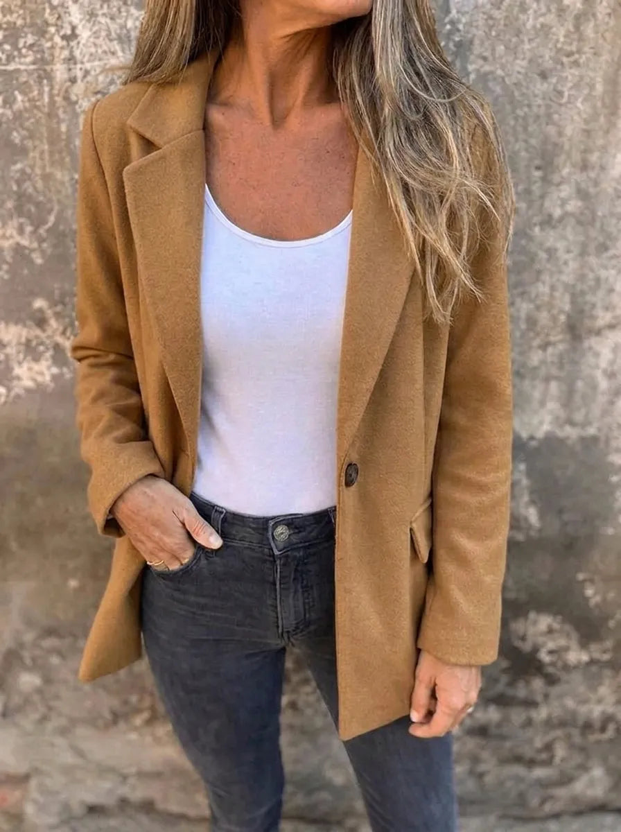 Lina | Klassischer Blazer für Damen mit müheloser Eleganz