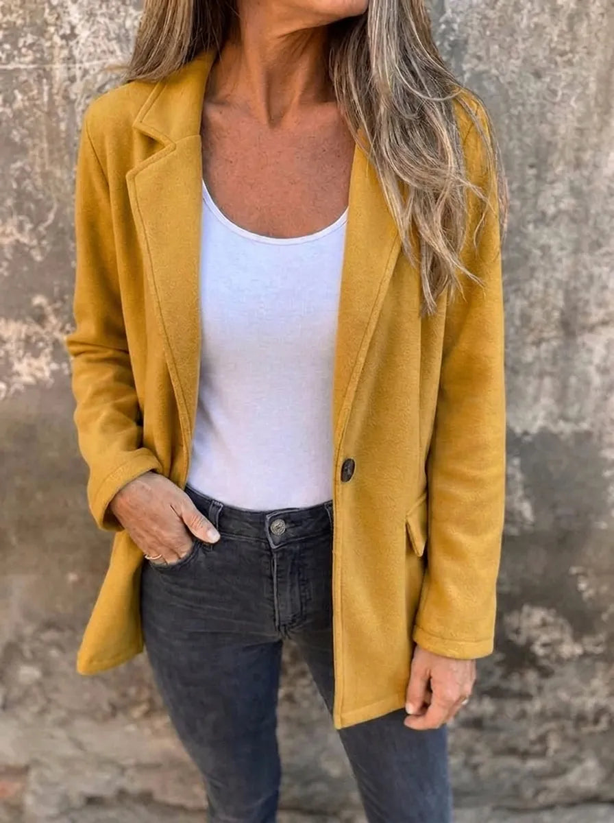 Lina | Klassischer Blazer für Damen mit müheloser Eleganz
