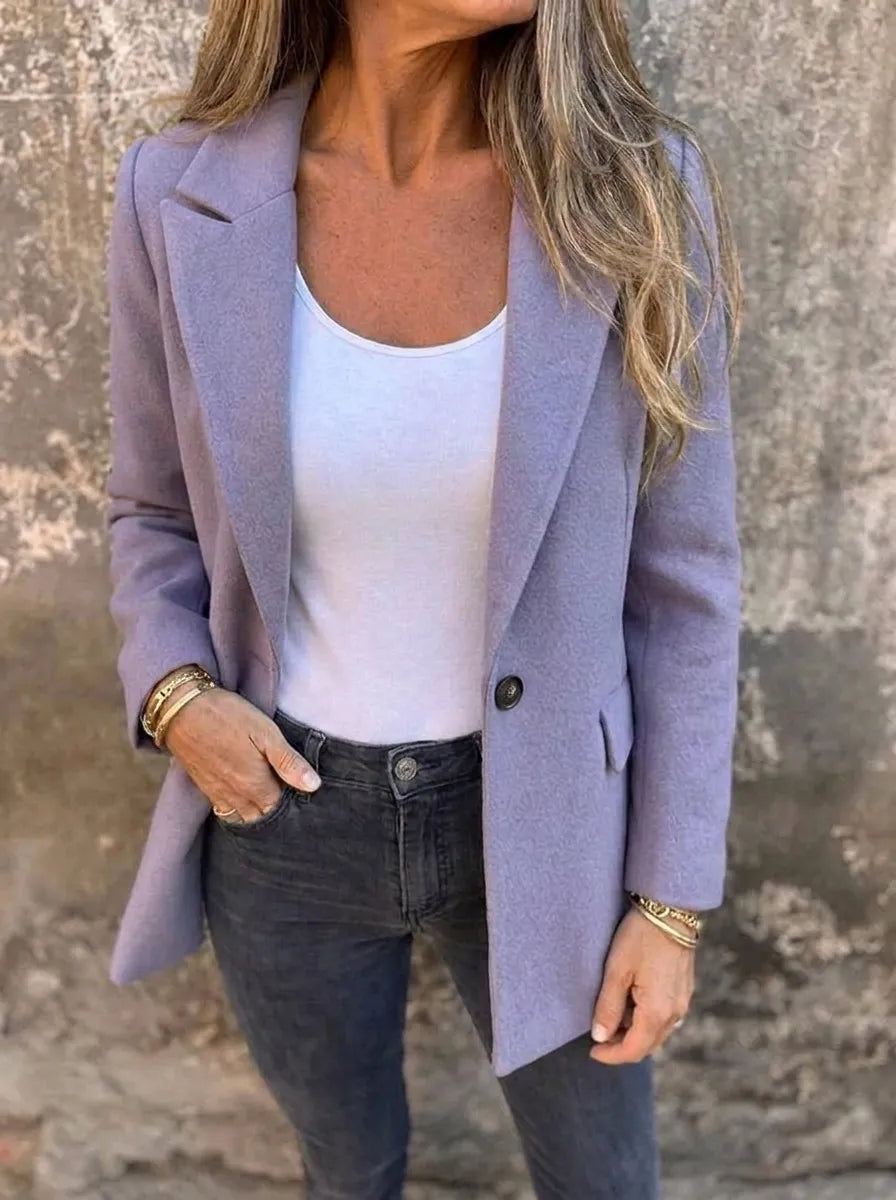 Lina | Klassischer Blazer für Damen mit müheloser Eleganz