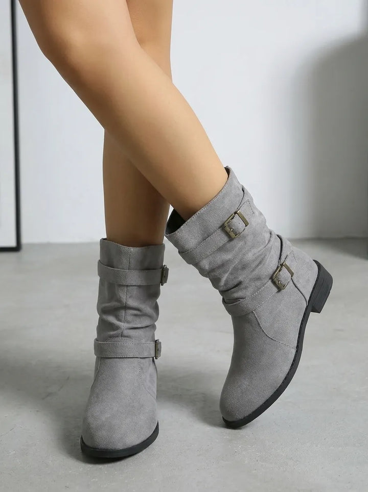 Delaney | Niedrige Absatz Stiefeletten