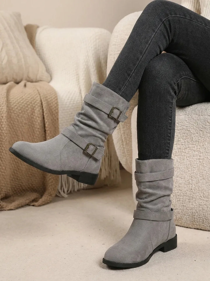 Delaney | Niedrige Absatz Stiefeletten
