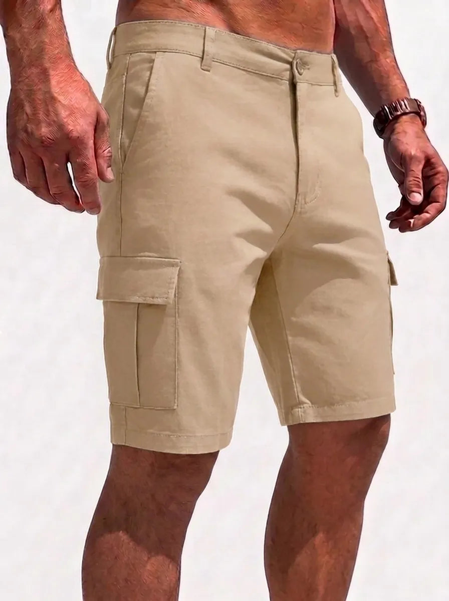Cardo | Cargo Shorts für Herren mit geradem Bein