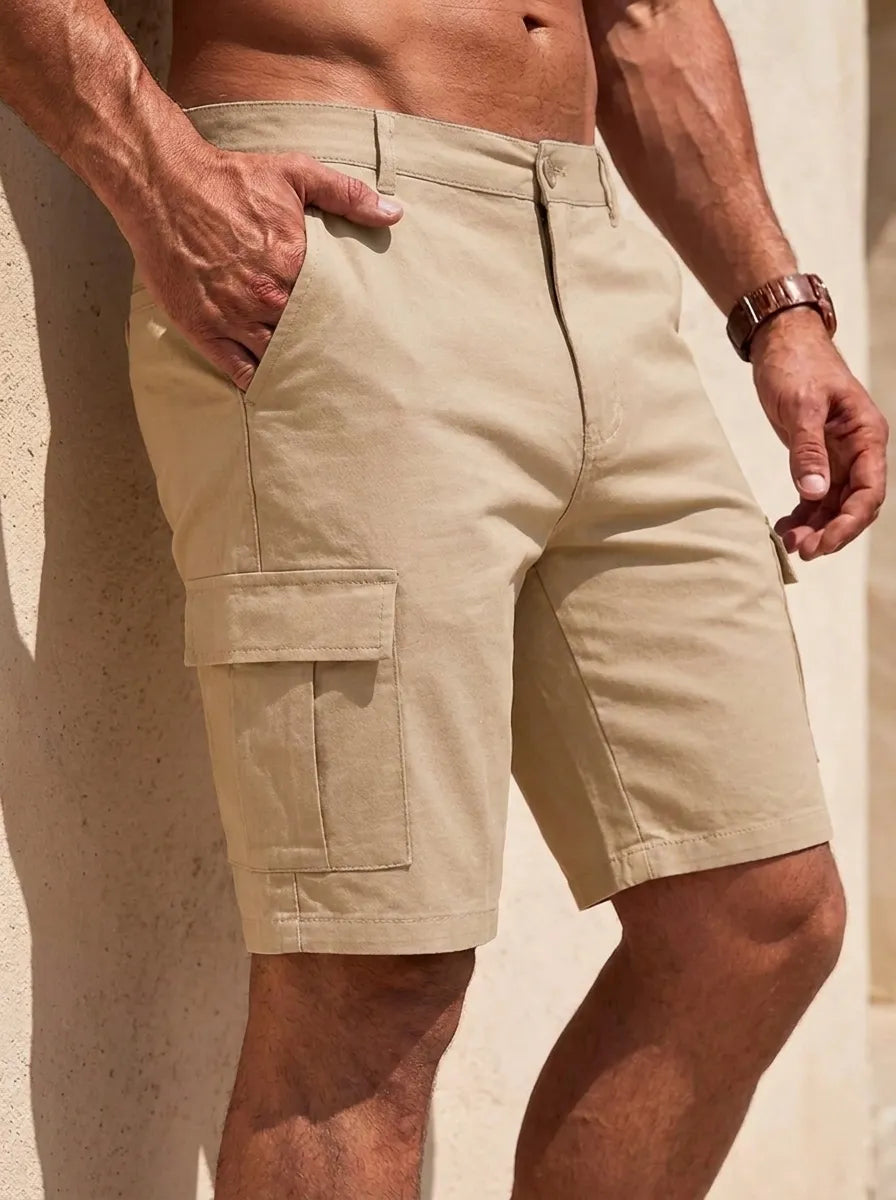 Cardo | Cargo Shorts für Herren mit geradem Bein