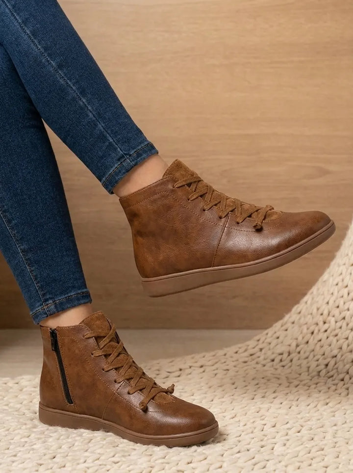 Marta | Elite Stiefeletten für Damen mit niedrigem Absatz