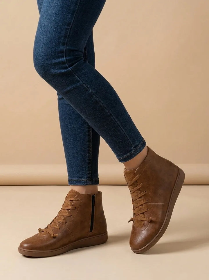 Marta | Elite Stiefeletten für Damen mit niedrigem Absatz