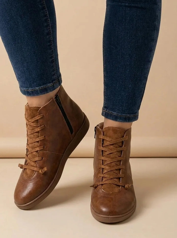 Marta | Elite Stiefeletten für Damen mit niedrigem Absatz