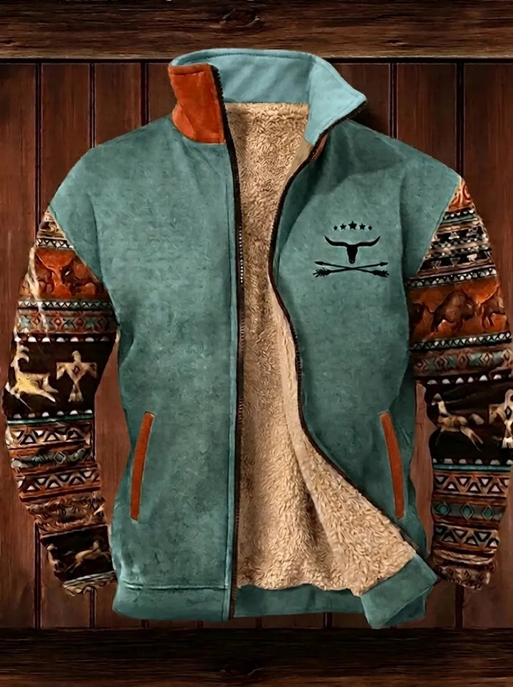Theo | Giacca da outdoor con scollo rotondo e maniche lunghe