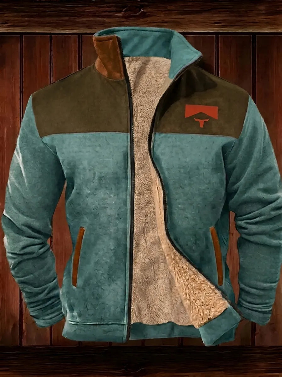 Theo | Giacca da outdoor con scollo rotondo e maniche lunghe