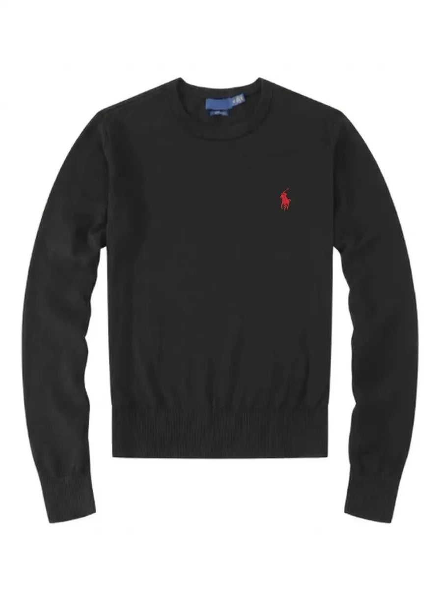 Leon | Eleganter Pullover für Herren mit Rundhalsausschnitt und langen Ärmeln