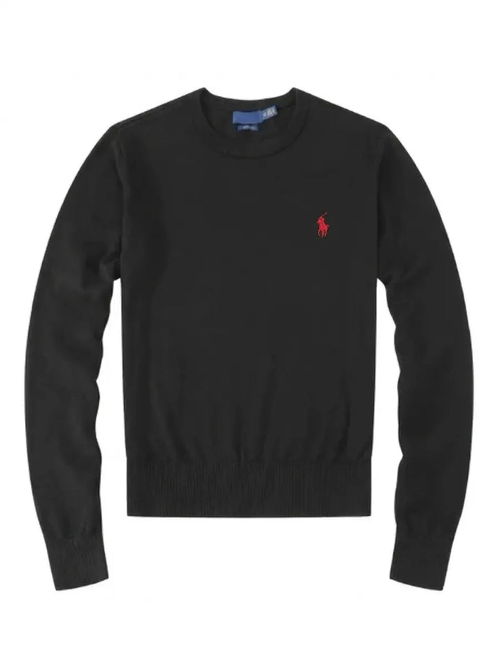 Leon | Eleganter Pullover für Herren mit Rundhalsausschnitt und langen Ärmeln