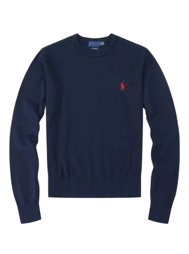 Leon | Eleganter Pullover für Herren mit Rundhalsausschnitt und langen Ärmeln