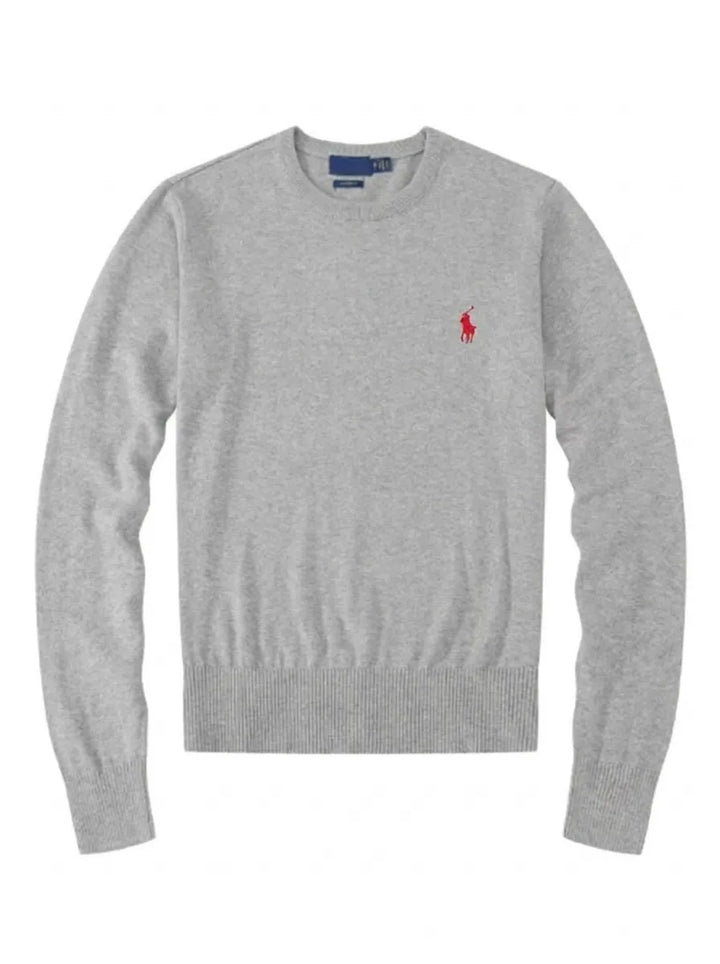 Leon | Eleganter Pullover für Herren mit Rundhalsausschnitt und langen Ärmeln