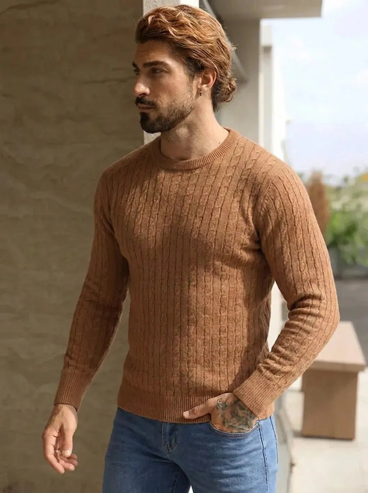 Brit und Boho | Graphica Geo Strickpullover mit geometrischem Muster