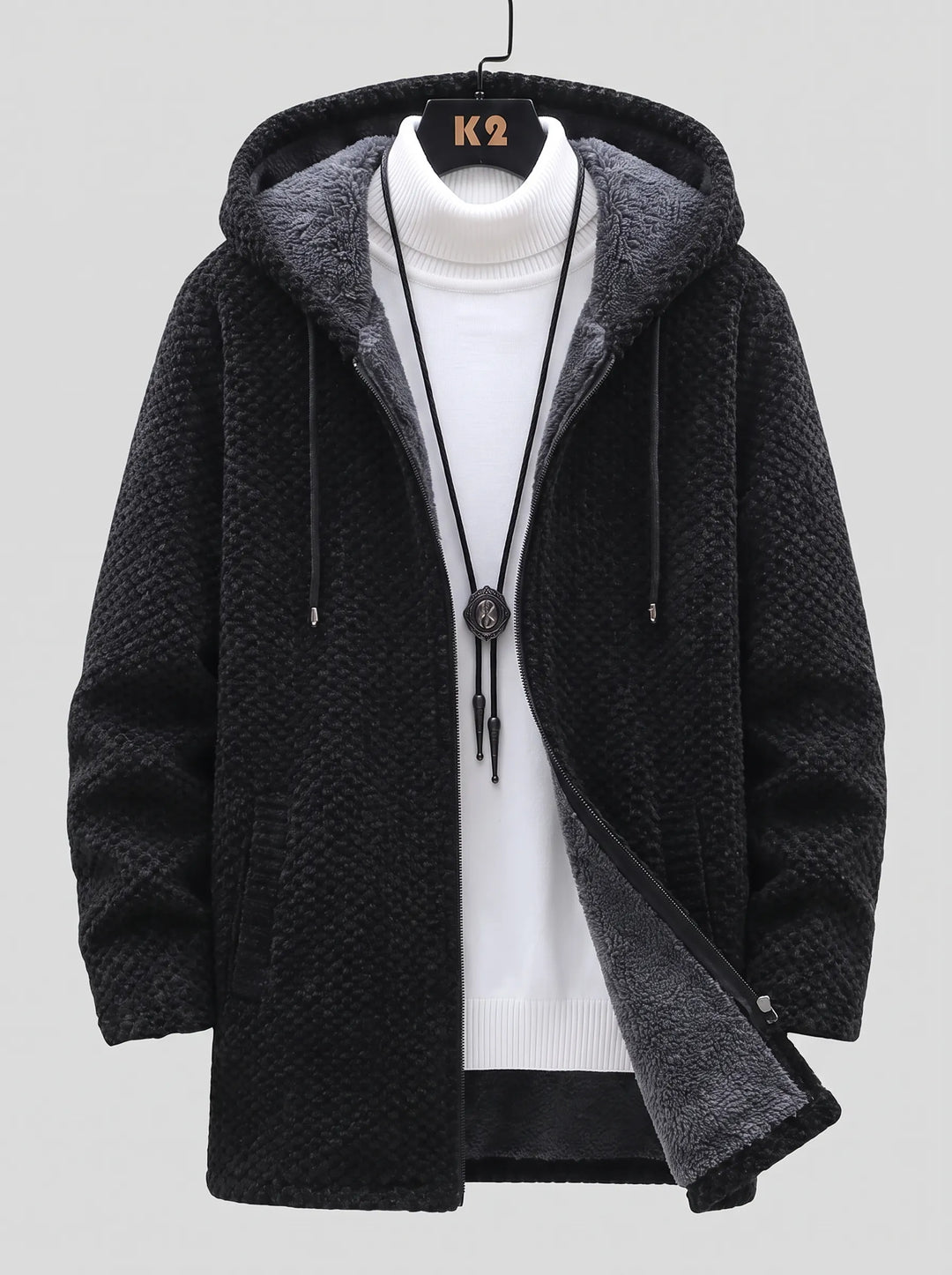 Oslo | Strick Hoodie für Herren mit Kapuze und langen Ärmeln