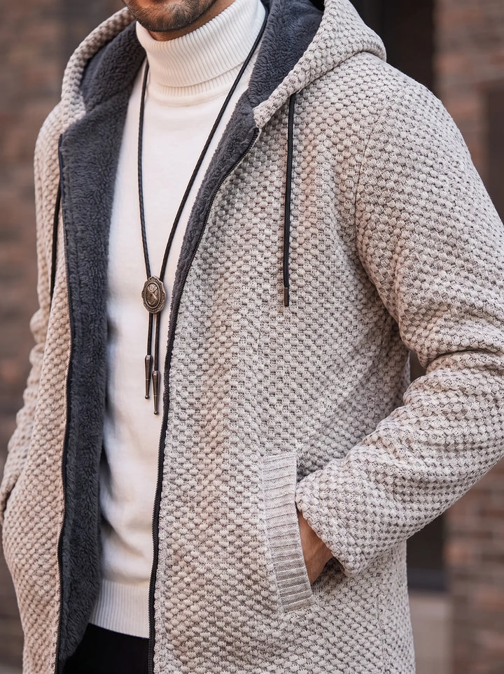 Oslo | Strick Hoodie für Herren mit Kapuze und langen Ärmeln
