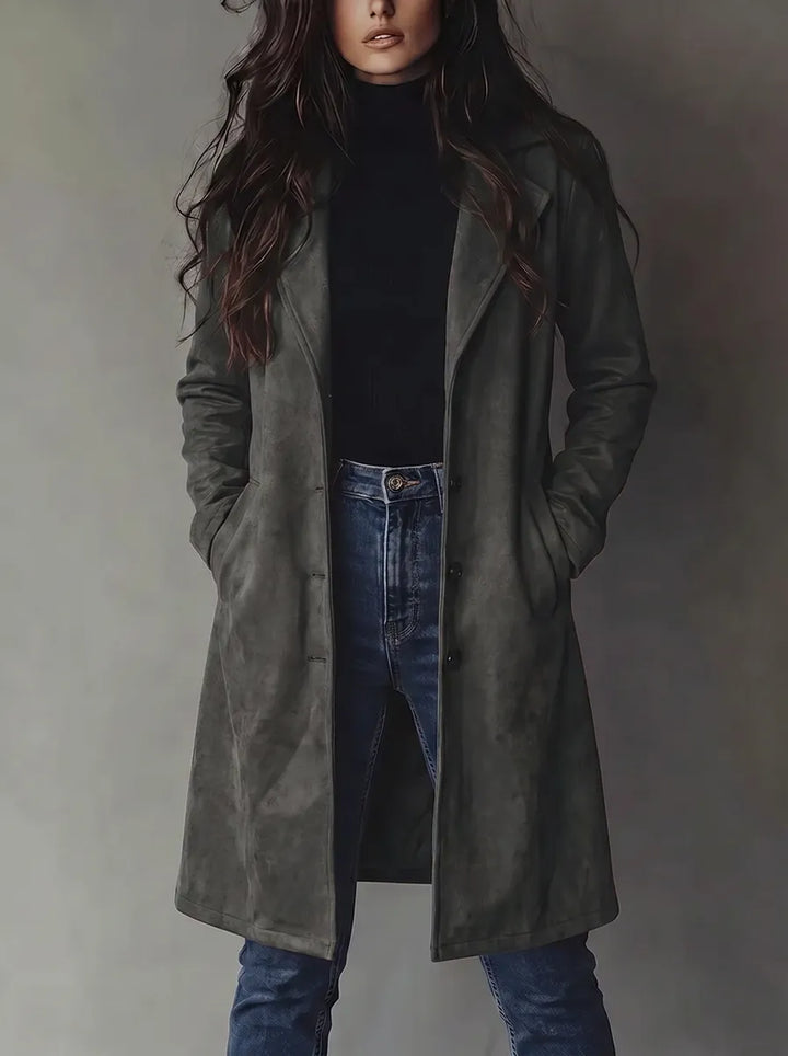 Teresa | Klassischer Trenchcoat im Vintage-Look