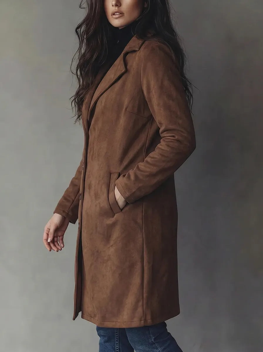 Teresa | Klassischer Trenchcoat im Vintage-Look