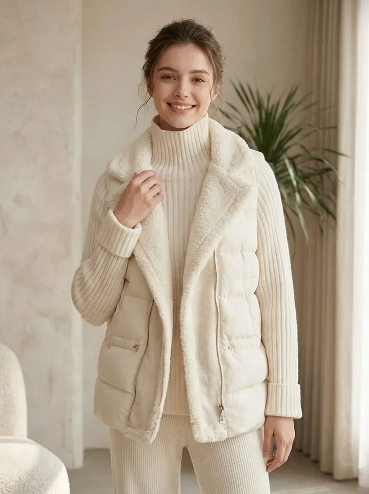MARLENE | Bequemes, gemütliches Strickset für Damen mit Herzmuster