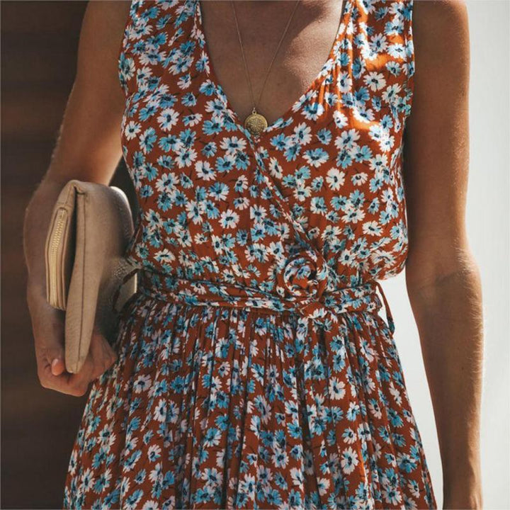 Vera | Schickes Langes Kleid mit langen Ärmeln