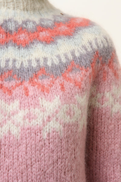 Signi | Modischer, gemütlicher Pullover für Damen mit Rollkragen und langen Ärmeln