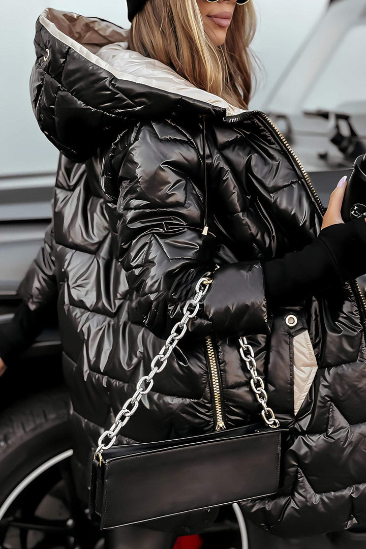 Zoe | Herbstjacke für Damen mit Rundhalsausschnitt und langen Ärmeln