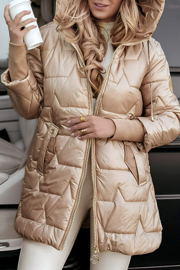 Zoe | Herbstjacke für Damen mit Rundhalsausschnitt und langen Ärmeln